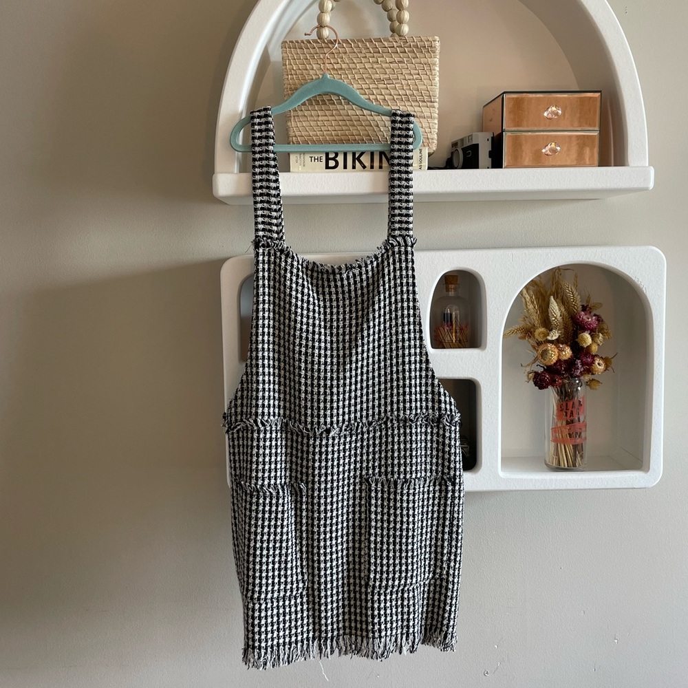 Zara Houndstooth Jumper